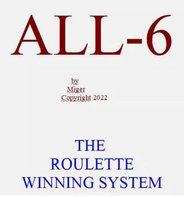 Roulette System ALL-6